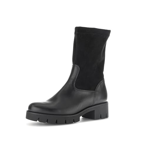 Gabor Damen Klassische Stiefeletten, Frauen Boots,Wechselfußbett,Best Fitting,winterstiefeletten,winterschuhe,warm,schwarz,39 EU / 6 UK von Gabor