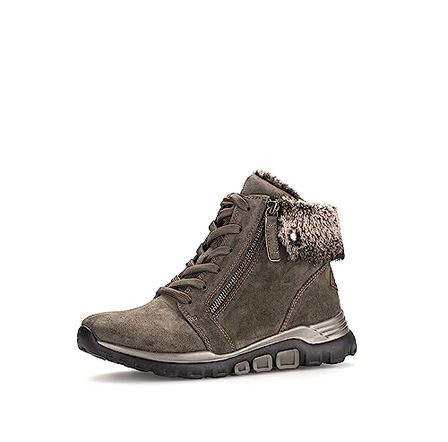 Gabor Damen Klassische Stiefeletten, Frauen Boots,Wechselfußbett,Kurzstiefel,uebergangsschuhe,Boots,Stiefel,Mohair (Mel.),40 EU / 6.5 UK von Gabor