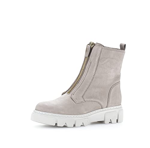 Gabor Damen Klassische Stiefeletten, Frauen Stiefeletten,Wechselfußbett,Lammfell,stiefel,bootee,booties,halbstiefel,leinen (dust),39 EU / 6 UK von Gabor