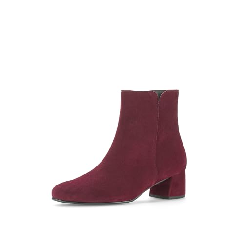 Gabor Damen Klassische Stiefeletten, Frauen Stiefeletten,halbstiefel,Kurzstiefel,uebergangsschuhe,uebergangsstiefel,Boots,Bordeaux,40 EU / 6.5 UK von Gabor