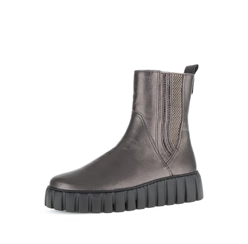 Gabor Damen Klassische Stiefeletten, Frauen Stiefeletten,reißverschluss,Stiefel,Bootee,Booties,halbstiefel,Bronce (Micro),38 EU / 5 UK von Gabor