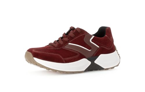Gabor Damen Low-Top Sneaker, Frauen Halbschuhe,Business,Freizeit,straßenschuhe,Strassenschuhe,Sportschuhe,dk-Opera/Off-White,41 EU / 7.5 UK von Gabor