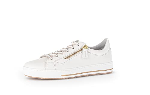 Gabor Damen Low-Top Sneaker, Frauen Halbschuhe,Leichte Mehrweite (G),Chunky Sneaker,straßenschuhe,Strassenschuhe,Latte (Gold),37.5 EU / 4.5 UK von Gabor