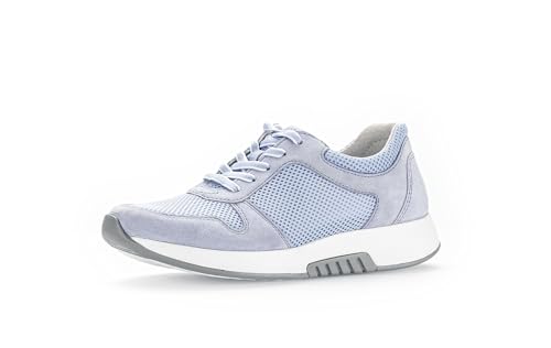 Gabor Damen Low-Top Sneaker, Frauen Halbschuhe,Plateausohle,straßenschuhe,Strassenschuhe,Sportschuhe,Freizeitschuhe,Lavanda,43 EU / 9 UK von Gabor