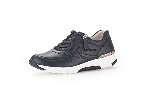 Gabor Damen Low-Top Sneaker, Frauen Halbschuhe,Strassenschuhe,Sportschuhe,Freizeitschuhe,Turnschuhe,Laufschuhe,Midnight (Sp),38 EU / 5 UK von Gabor