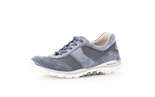 Gabor Damen Low-Top Sneaker, Frauen Halbschuhe,Wechselfußbett,Freizeitschuhe,Turnschuhe,Laufschuhe,straßenschuhe,Nautic,42.5 EU / 8.5 UK von Gabor