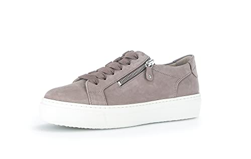 Gabor Damen Low-Top Sneaker, Frauen Halbschuhe,Wechselfußbett,Laufschuhe,straßenschuhe,Strassenschuhe,Sportschuhe,Mauve,37.5 EU / 4.5 UK von Gabor