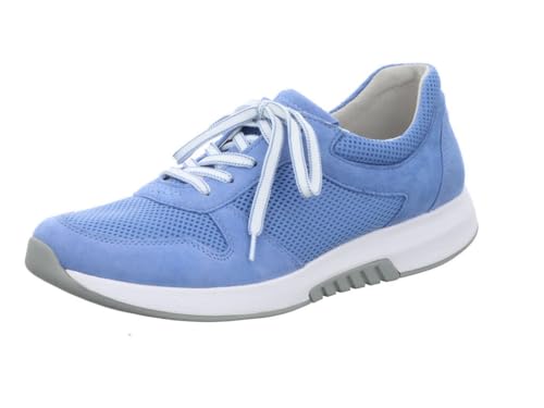 Gabor Damen Low-Top Sneaker, Frauen Halbschuhe,Wechselfußbett,Laufschuhe,straßenschuhe,Strassenschuhe,Sportschuhe,arktis,41 EU / 7.5 UK von Gabor