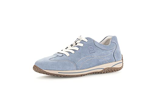 Gabor Damen Low-Top Sneaker, Frauen Halbschuhe,Wechselfußbett,Moderate Mehrweite (G),Turnschuhe,Laufschuhe,schnürschuhe,Heaven,40.5 EU / 7 UK von Gabor