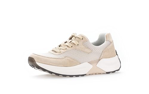 Gabor Damen Low-Top Sneaker, Frauen Halbschuhe,Wechselfußbett,Plateausohle,straßenschuhe,Strassenschuhe,Sportschuhe,Oak,39 EU / 6 UK von Gabor