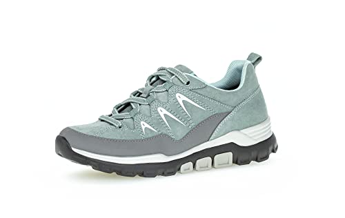 Gabor Damen Low-Top Sneaker, Frauen Halbschuhe,Wechselfußbett,Sportschuhe,Freizeitschuhe,Turnschuhe,Laufschuhe,Jade,39 EU / 6 UK von Gabor