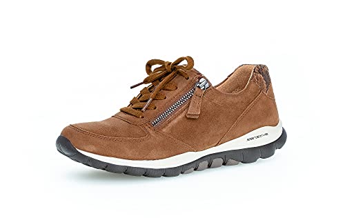 Gabor Damen Low-Top Sneaker, Frauen Halbschuhe,Wechselfußbett,Strassenschuhe,Sportschuhe,Freizeitschuhe,Turnschuhe,New Whisky,38.5 EU / 5.5 UK von Gabor