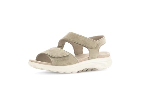 Gabor Damen Low-Top Sneaker, Frauen Halbschuhe,schnürschuhe,schnürer,straßenschuhe,Strassenschuhe,Sportschuhe,Schilf (Micro),40.5 EU / 7 UK von Gabor