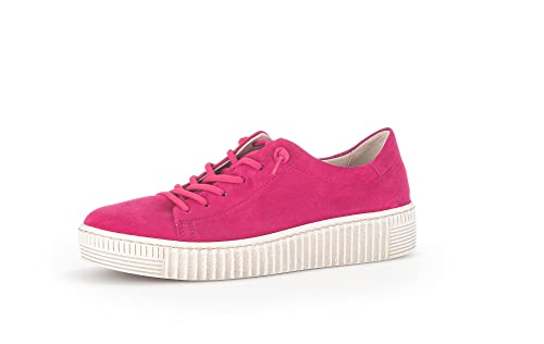 Gabor Damen Low-Top Sneaker, Frauen Halbschuhe,straßenschuhe,Strassenschuhe,Sportschuhe,Freizeitschuhe,Turnschuhe,Laufschuhe,pink,36 EU / 3.5 UK von Gabor