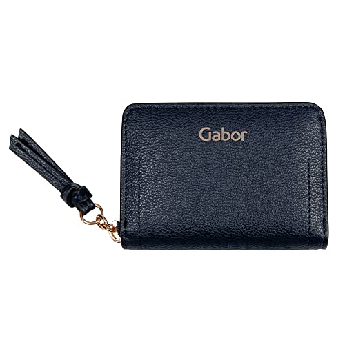 Gabor bags , MALIN WALLETS, Damen, Reißverschluss Geldbörse, klein, S, blau , 10,8x2,5x7,7cm von camel active