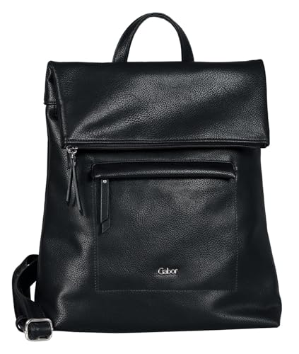 Gabor bags Mina Damen Rucksack Backpack, 13 L Schwarz von Gabor