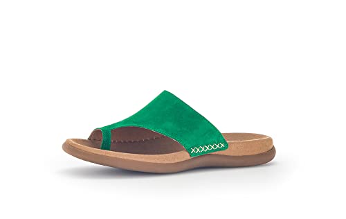 Gabor Damen Pantoletten, Frauen Sandalen,schlupfschuhe,schluepfschuhe,slipper,slides,slip-ons,backless slipper,mules,clogs,verde,42 EU / 8 UK von Gabor