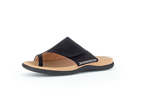 Gabor Damen Pantoletten, Frauen Slip On,Best Fitting,Mules,Gartenschuhe,Sommerschuhe,sommerclogs,Hausschuhe,Zehentrenner,schwarz,40 EU / 6.5 UK von Gabor