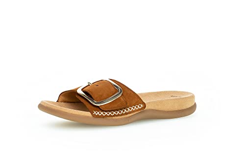 Gabor Damen Pantoletten, Frauen Slip On,Best Fitting,Slip-ons,Backless Slipper,Mules,Gartenschuhe,Sommerschuhe,sommerclogs,Brandy,36 EU / 3.5 UK von Gabor