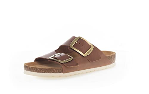 Gabor Damen Pantoletten, Frauen Slip On,Mules,Gartenschuhe,Sommerschuhe,sommerclogs,Sandalen,Freizeitschuhe,Women's,Lady,Teak,41 EU / 7.5 UK von Gabor