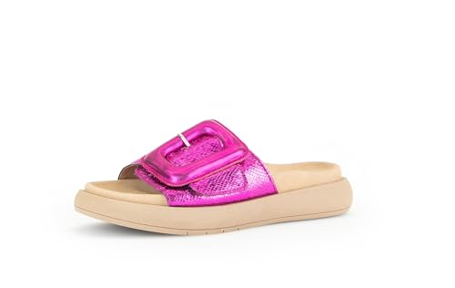 Gabor Damen Pantoletten, Frauen Slipper,Backless Slipper,Mules,Gartenschuhe,Sommerschuhe,sommerclogs,Sandalen,Freizeitschuhe,pink,41 EU / 7.5 UK von Gabor