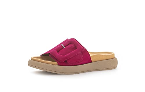 Gabor Damen Pantoletten, Frauen Slipper,Best Fitting,Gartenschuhe,Sommerschuhe,sommerclogs,Sandalen,Freizeitschuhe,Slides,pink,43 EU / 9 UK von Gabor