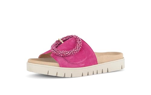 Gabor Damen Pantoletten, Frauen Slipper,Best Fitting,Mules,Gartenschuhe,Sommerschuhe,sommerclogs,Sandalen,Freizeitschuhe,pink,41 EU / 7.5 UK von Gabor