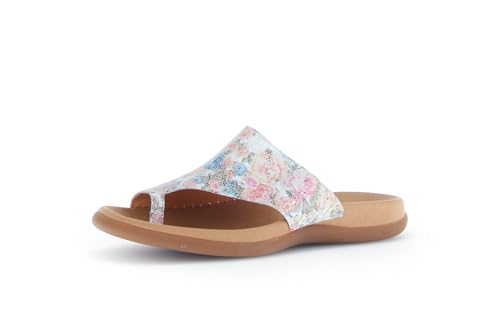 Gabor Damen Pantoletten, Frauen Slipper,Best Fitting,sommerclogs,Sandalen,Freizeitschuhe,Schlupfschuhe,Slides,Mules,Weiss/Multic.,42 EU / 8 UK Gabor Damen Pantoletten, Frauen Slipper,Best Fitting,sommerclogs,Sandalen,Freizeitschuhe,Schlupfschuhe,Slides,Mules,Weiss/Multic.,42 EU / 8 UK von Gabor