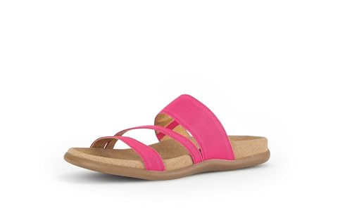 Gabor Damen Pantoletten, Frauen Slipper,Best Fitting,sommerclogs,Sandalen,Freizeitschuhe,Schlupfschuhe,schluepfschuhe,Slides,pink,37 EU / 4 UK von Gabor