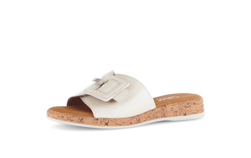 Gabor Damen Pantoletten, Frauen Slipper,schluepfschuhe,Slides,Slip-ons,Backless Slipper,Mules,Gartenschuhe,Latte (S.Kork),38 EU / 5 UK von Gabor