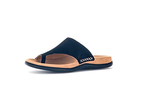 Gabor Damen Pantoletten | Frauen Slipper | Best Fitting | Backless | Sommerschuhe | sommerclogs | Sandalen | Mules | schwarz | 38 EU - 5 UK von Gabor