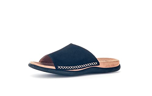 Gabor Damen Pantoletten | Frauen Slipper | Best Fitting | Slides | Slip-ons | Backless Slipper | Mules | Gartenschuhe | Sommerschuhe | schwarz | 39 EU - 6 UK von Gabor