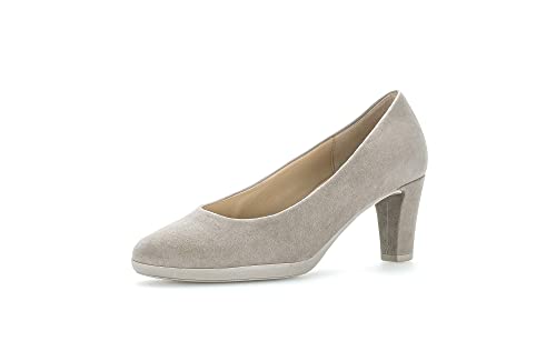 Gabor Damen Plateaupumps, Frauen Absatzschuhe,Abendschuhe,Court Shoes,Pumps,Plateau,Plateau-Absatz,Plateau-Sohle,hohe Sohle,Visone,40.5 EU / 7 UK von Gabor