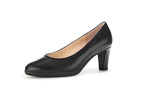 Gabor Damen Plateaupumps, Frauen Absatzschuhe,Ausgehschuhe,Abendschuhe,Court Shoes,Pumps,Plateau,Plateau-Absatz,hohe Sohle,schwarz,40 EU / 6.5 UK von Gabor