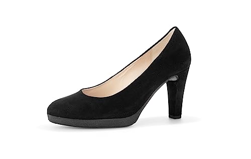 Gabor Damen Plateaupumps, Frauen Absatzschuhe,Plateau-Sohle,Dicke Sohle,high Heels,Heels,hochhackige Schuhe,stoeckelschuhe,schwarz,40 EU / 6.5 UK von Gabor