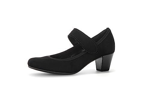 Gabor Damen Riemchen Pumps, Frauen Absatzschuhe,Best Fitting,Oktoberfest,Dirndl,Wiesn,high Heels,Heels,hochhackige Schuhe,schwarz,37.5 EU / 4.5 UK von Gabor