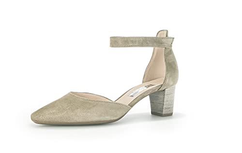 Gabor Damen Riemchen Pumps, Frauen Absatzschuhe,high Heels,Heels,hochhackige Schuhe,stoeckelschuhe,Ausgehschuhe,Abendschuhe,Schilf,40 EU / 6.5 UK von Gabor