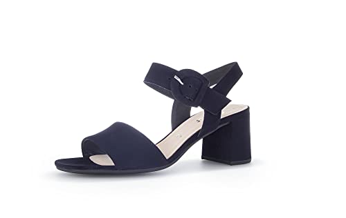 Gabor Damen Riemchensandalen, Frauen Sandalen,Best Fitting,sandaletten,sommersandalen,sommerschuhe,freizeitschuhe,atlantik,40.5 EU / 7 UK von Gabor