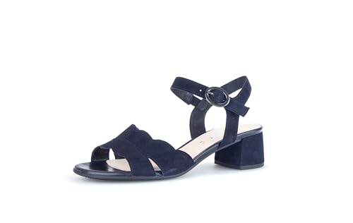 Gabor Damen Riemchensandalen, Frauen Sandalen,Best Fitting,Sandaletten,Sommersandalen,Sommerschuhe,Freizeitschuhe,Atlantik,38.5 EU / 5.5 UK von Gabor
