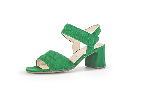 Gabor Damen Riemchensandalen, Frauen Sandalen,sommerschuhe,freizeitschuhe,offene schuhe,strandschuhe,riemen,riemchen,verde,37.5 EU / 4.5 UK von Gabor