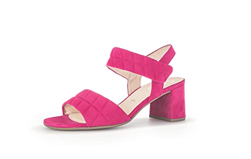 Gabor Damen Riemchensandalen, Frauen Sandalen,freizeitschuhe,offene schuhe,strandschuhe,riemen,riemchen,halteriemen,pink,38.5 EU / 5.5 UK von Gabor