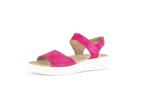 Gabor Damen Riemchensandalen, Frauen Sandalen,sommersandalen,sommerschuhe,freizeitschuhe,offene schuhe,strandschuhe,bequem,pink,37 EU / 4 UK von Gabor