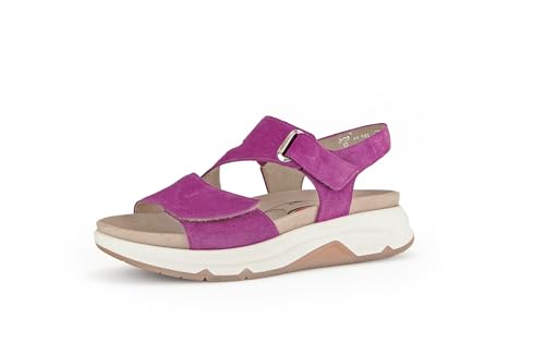 Gabor Damen Riemchensandalen, Frauen Sandalen,sommerschuhe,freizeitschuhe,offene schuhe,strandschuhe,sandaletten,bequem,aster,38.5 EU / 5.5 UK von Gabor