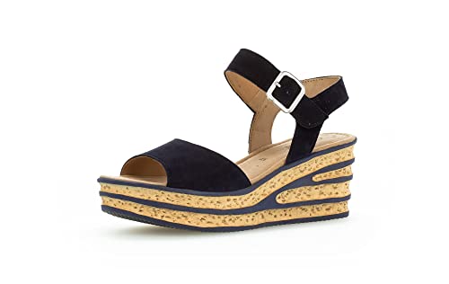 Gabor Damen Riemchensandalen, Frauen Sandaletten,Best Fitting,Women's,Woman,Ladies,Sommerschuhe,Freizeitschuhe,Atlantik,38.5 EU / 5.5 UK Gabor Damen Riemchensandalen, Frauen Sandaletten,Best Fitting,Women's,Woman,Ladies,Sommerschuhe,Freizeitschuhe,Atlantik,38.5 EU / 5.5 UK von Gabor