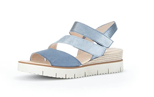 Gabor Damen Riemchensandalen, Frauen Sandaletten,Best Fitting,halteriemen,woman,lady,ladies,sommerschuhe,nautic/aquamarin,38 EU / 5 UK von Gabor