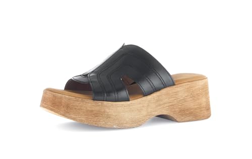 Gabor Damen Sandaletten, Frauen Sandalen,Best Fitting,offene Schuhe,Strandschuhe,Riemchensandalen,elegant,Leichter Absatz,schwarz,37 EU / 4 UK von Gabor