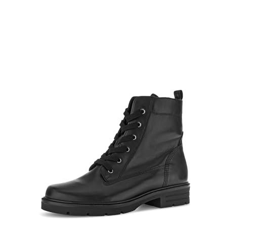 Gabor Damen Schnürstiefeletten, Frauen Stiefeletten,Best Fitting,uebergangsstiefel,schnürboots,Winterschuhe,schwarz (schwarz),38 EU / 5 UK von Gabor