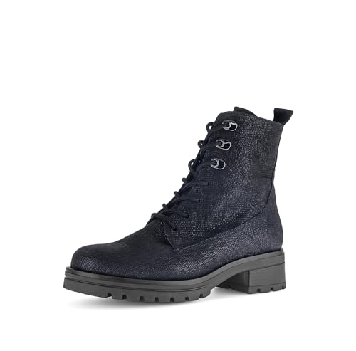 Gabor Damen Schnürstiefeletten, Frauen Stiefeletten,Moderate Mehrweite (G),halbstiefel,Kurzstiefel,Ocean (Micro),38 EU / 5 UK von Gabor