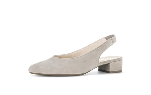 Gabor Damen Slingpumps, Frauen Absatzschuhe,high Heels,hochhackige Schuhe,stoeckelschuhe,Ausgehschuhe,Abendschuhe,Visone (bezogen),40.5 EU / 7 UK von Gabor