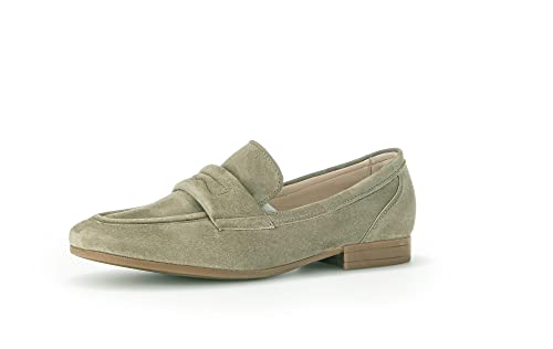 Gabor Damen Slipper, Frauen Halbschuhe,Moderate Mehrweite (G),Schlupfschuhe,schluepfschuhe,Loafer,Mokassins,Slip-ons,Schilf,40 EU / 6.5 UK von Gabor